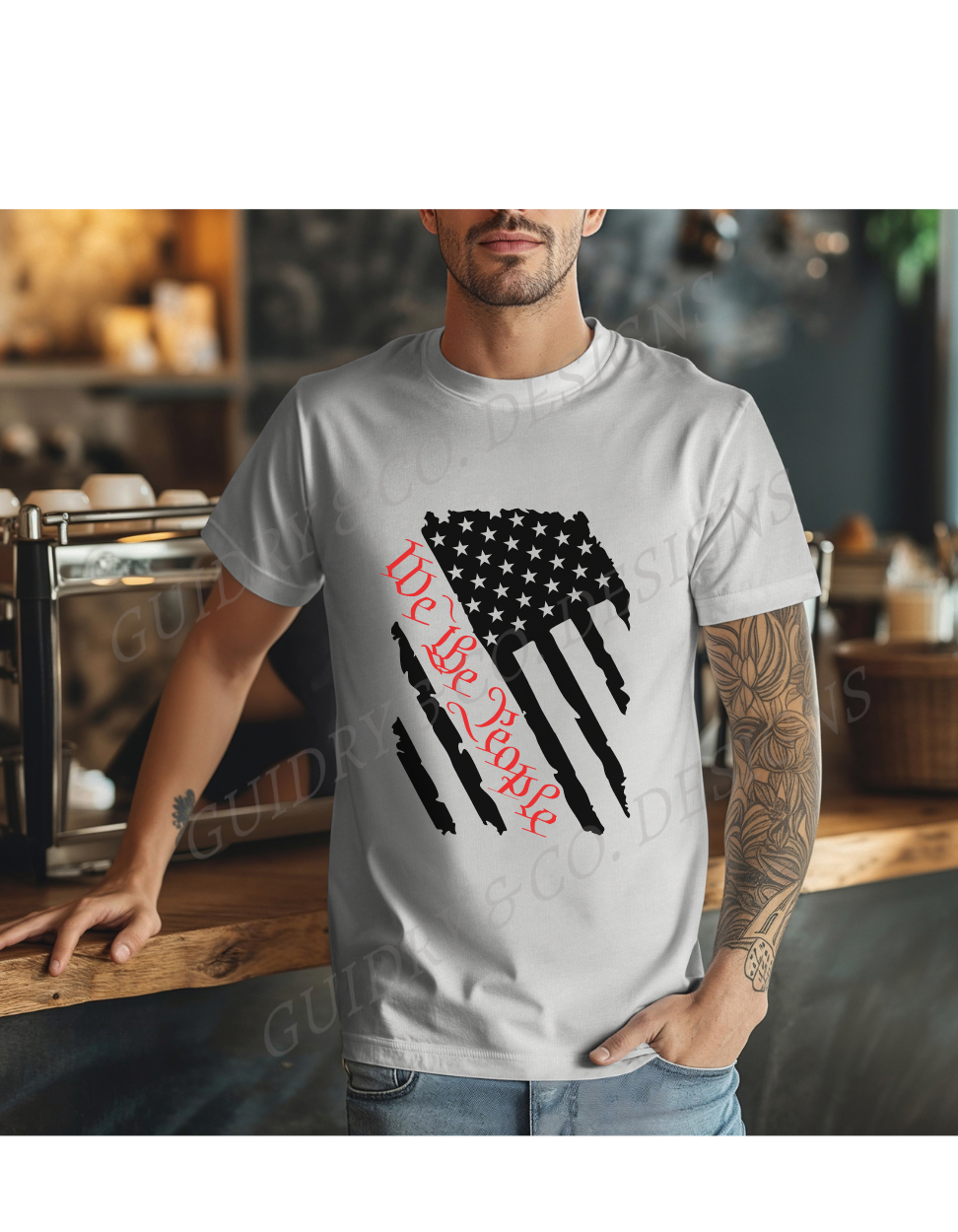 We The People Down Flag