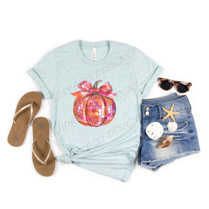 Disco Pumpkin Ball (Bella Canva) PREORER