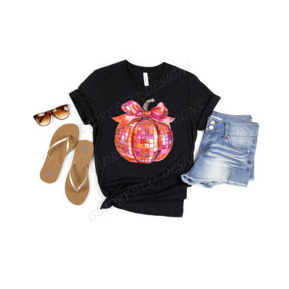 Disco Pumpkin Ball (Bella Canva) PREORER