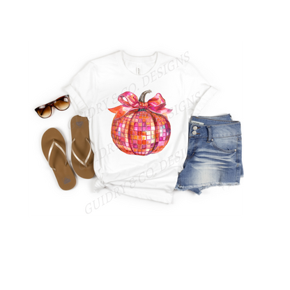 Disco Pumpkin Ball (Bella Canva) PREORER