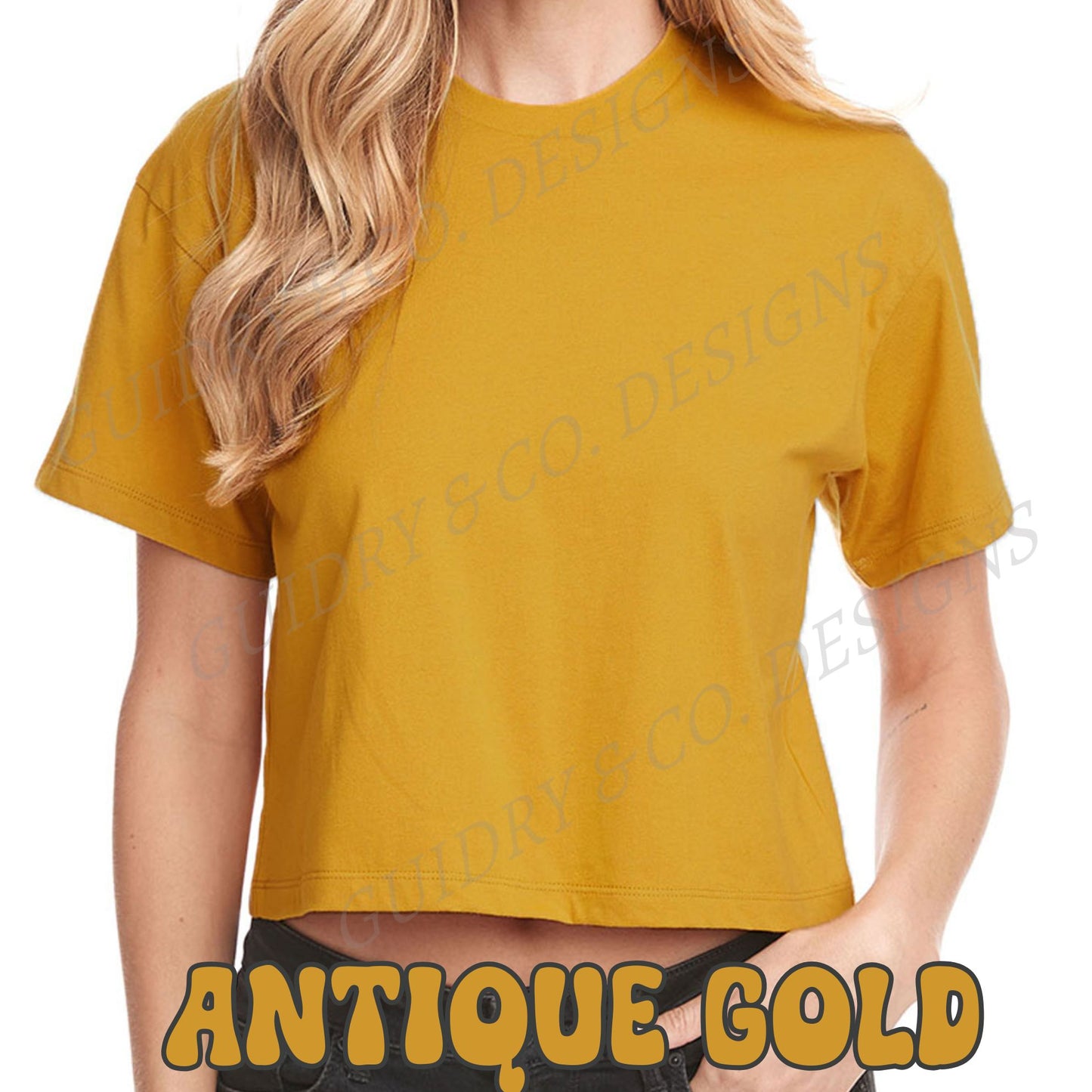 DTF DESIGN ON NEXT LEVEL CROP TOP WOMEN