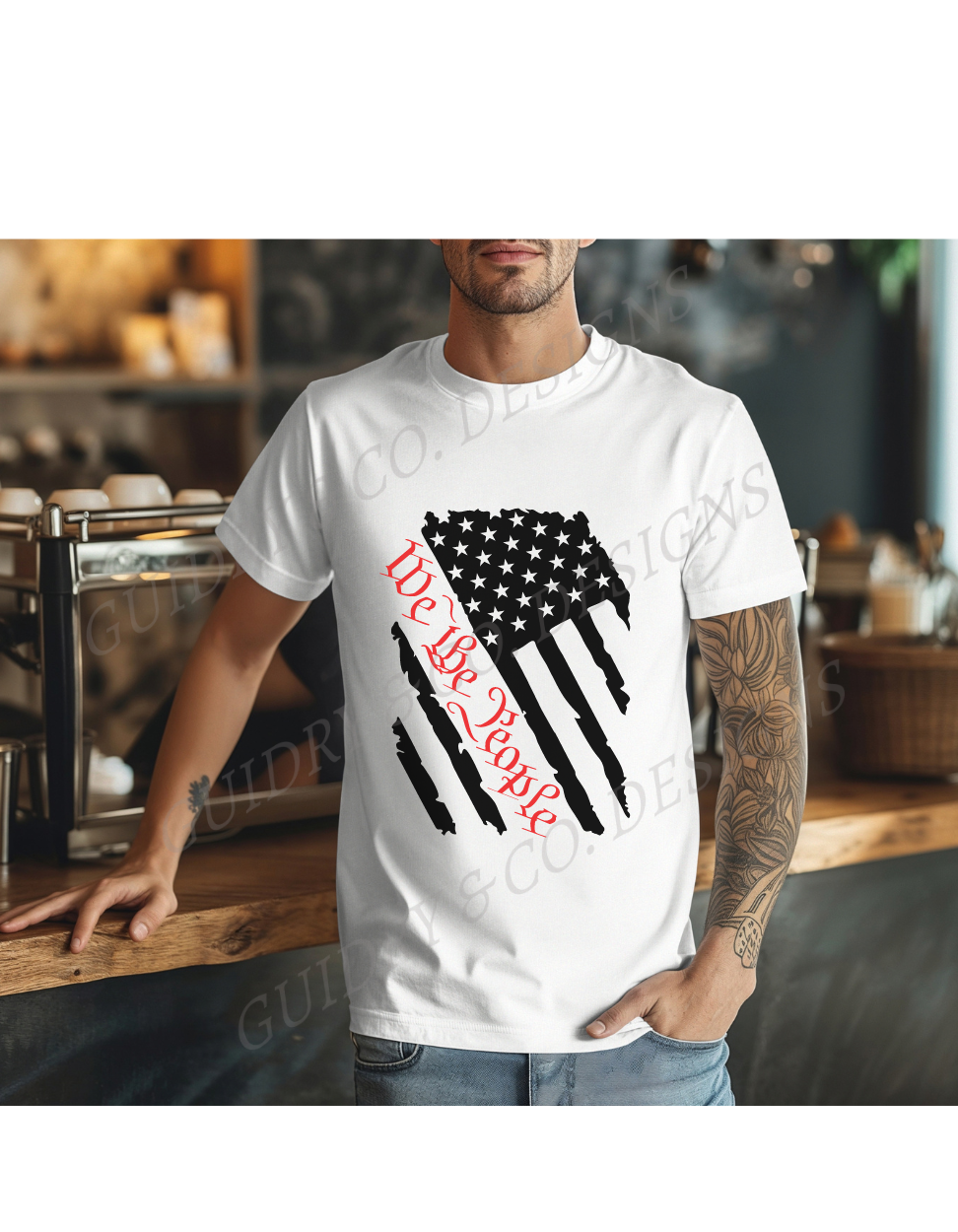 We The People Down Flag