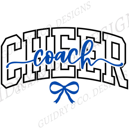 Cheer Coach DTF Design for CREWNECK SWEATER