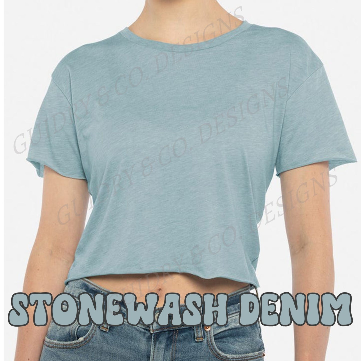 DTF DESIGN ON NEXT LEVEL CROP TOP WOMEN