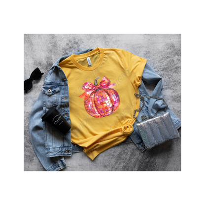 Disco Pumpkin Ball (Bella Canva) PREORER