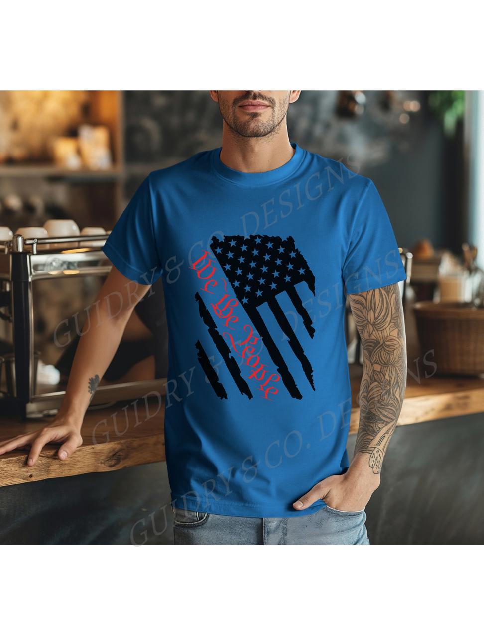 We The People Down Flag