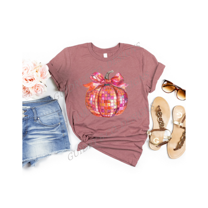 Disco Pumpkin Ball (Bella Canva) PREORER